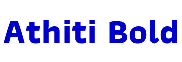 Athiti Bold 字体